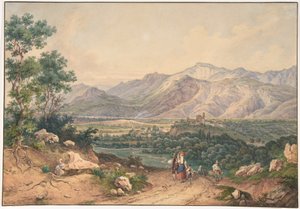 Vista del Líbano de Ernst Welker